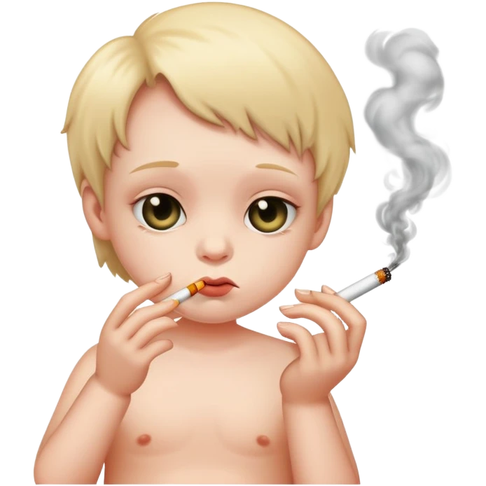 smoking fetus emoji