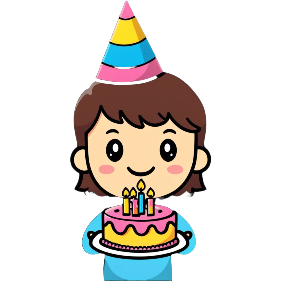 Birthday wishes banner for Dakota emoji
