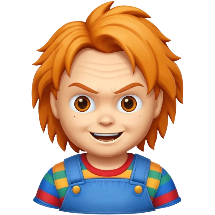 Un emojin de chuky emoji