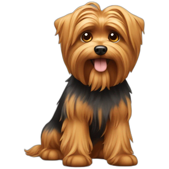 Yokshire dog emoji