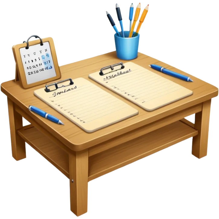 جدول مواعيد emoji