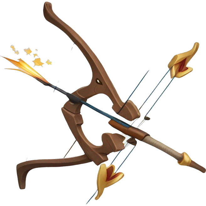 magical archery bow  emoji