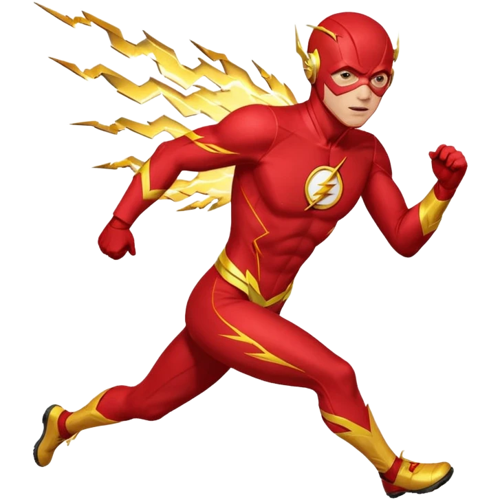 DC flash character coding very fast emoji
