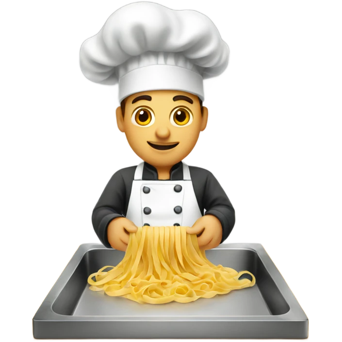 Chef making pasta emoji
