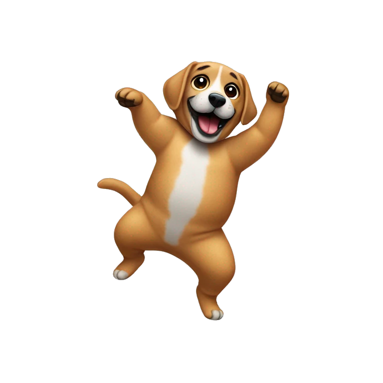 Perrritos bailando emoji