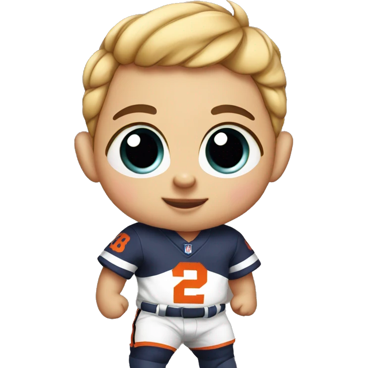 Baby in my giants outfit emoji