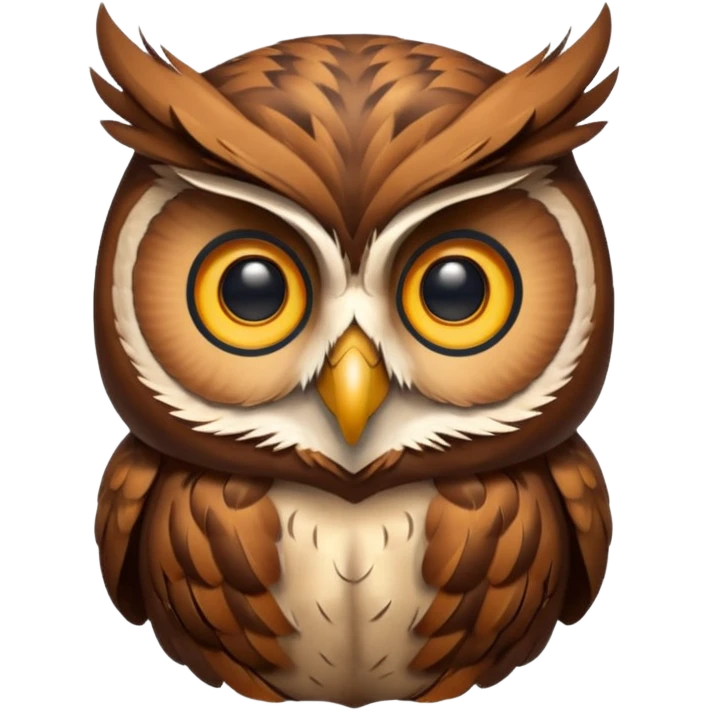 🤓🦉 emoji