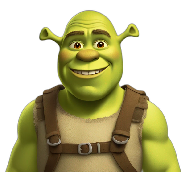 shrek saludando a las personas  emoji