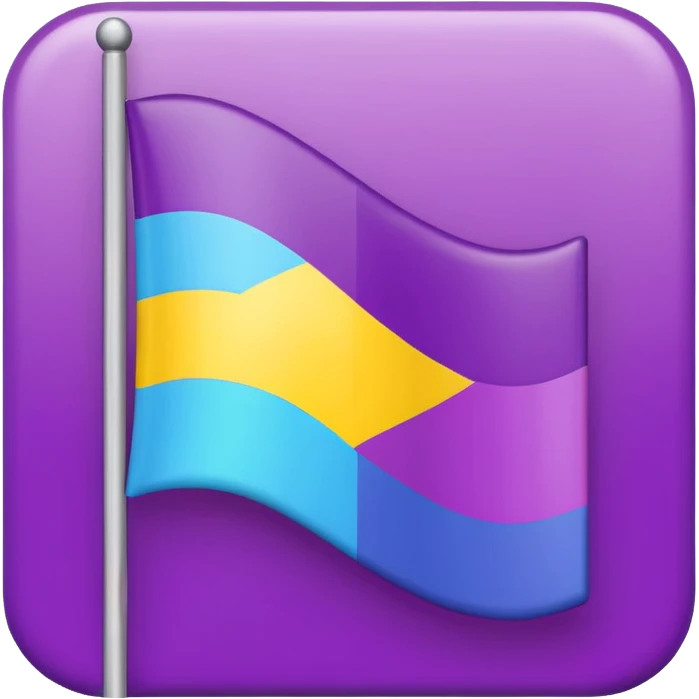 Non binary flag emoji