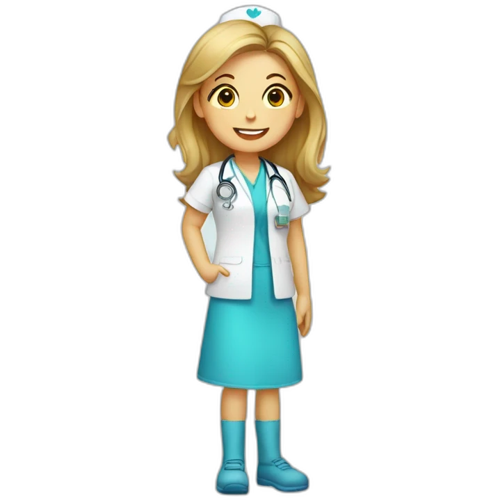 Nurse podiatry emoji