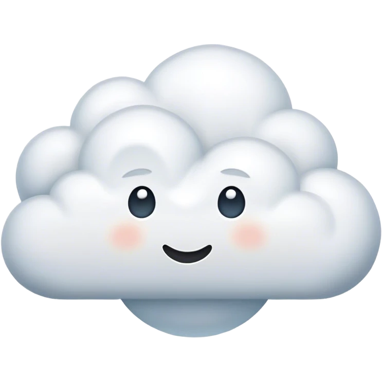 cloud emoji