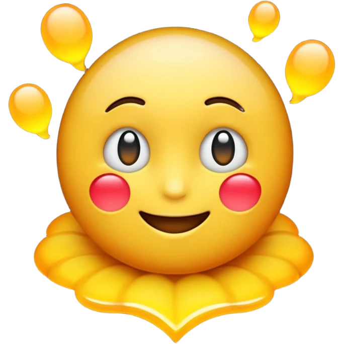 create a realistic emoji showing something showing real time dat emoji