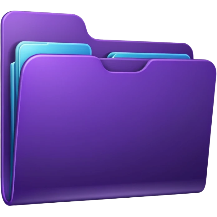 dark purple folder icon pack emoji