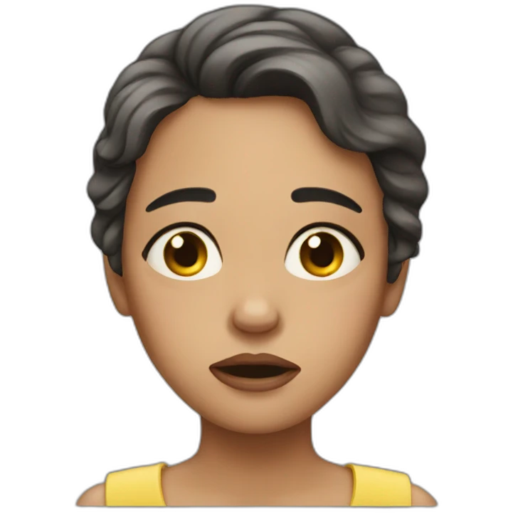 Woman who cry  emoji