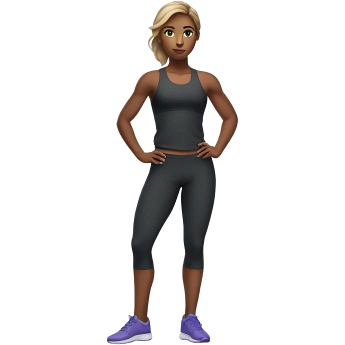 gym girl emoji