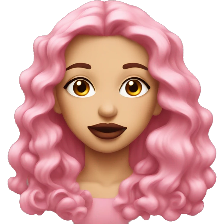 labios rosas  emoji