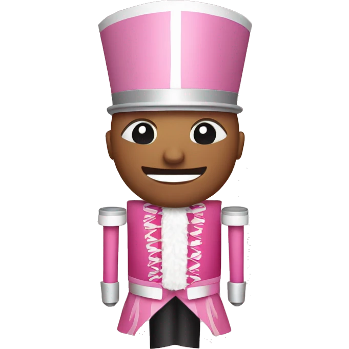 Pink nutcracker  emoji