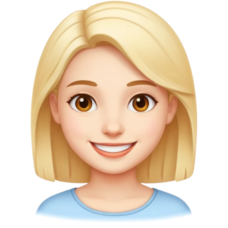 smiling girls  emoji