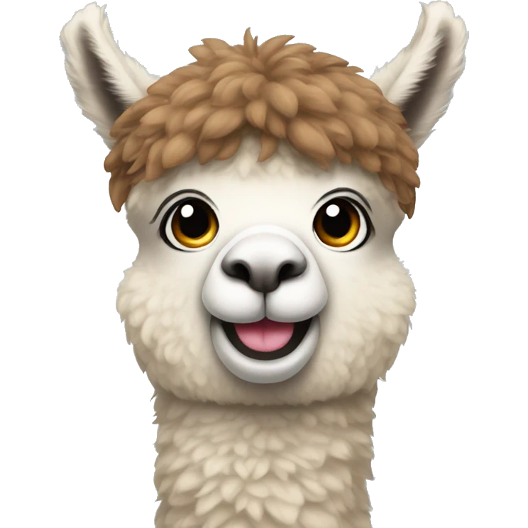 Alpaca with Mouse Ears emoji