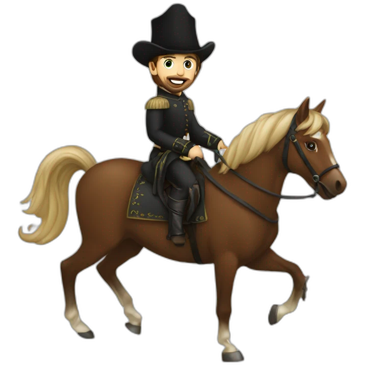 Circassian on the horse emoji