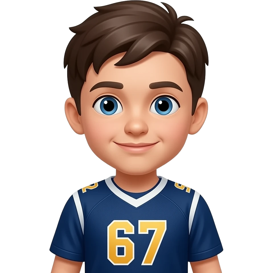 67 kid emoji