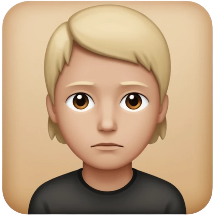 Spiritual disconnection emoji