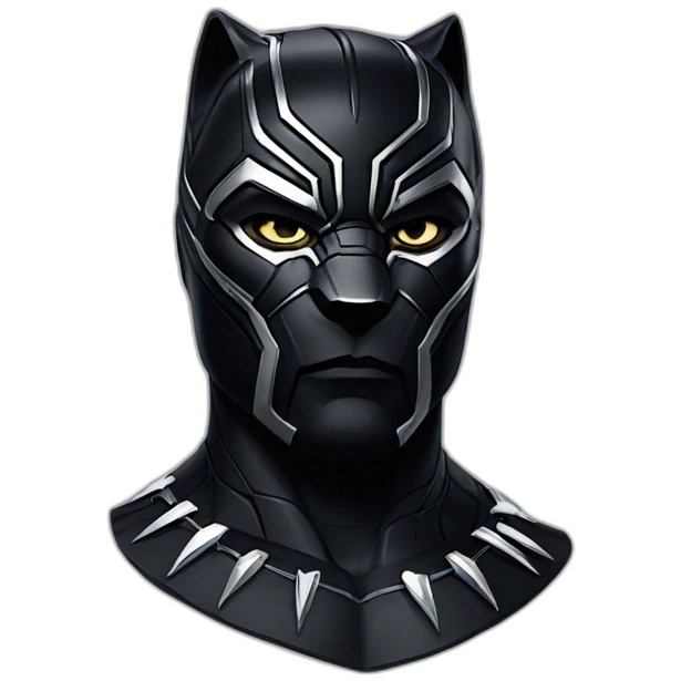 black panther marvel emoji
