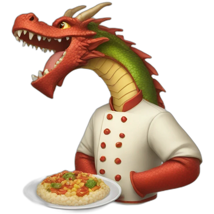 dragon cuisine emoji