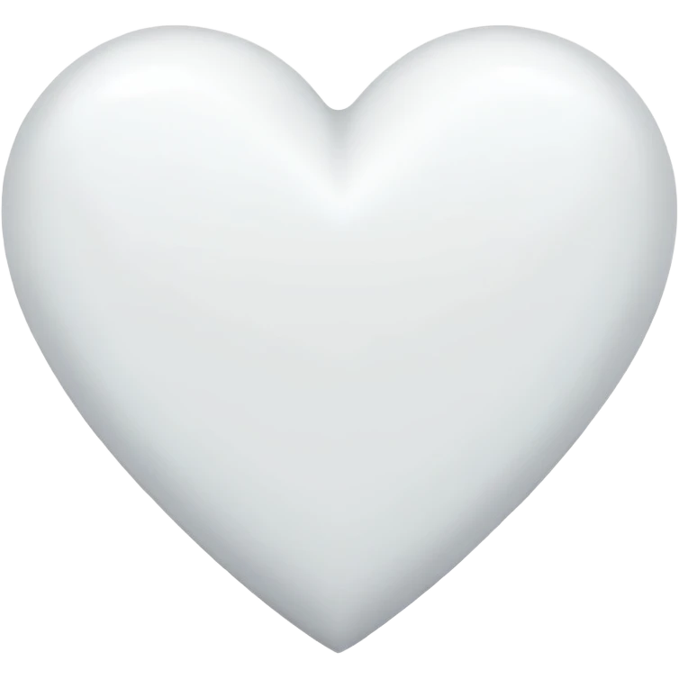 white heart emoji