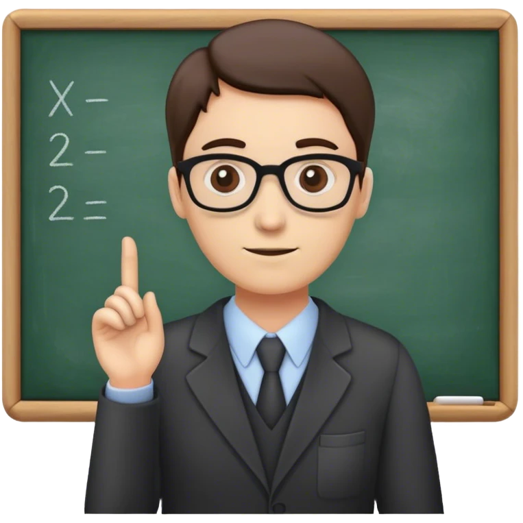 teacher board emoji