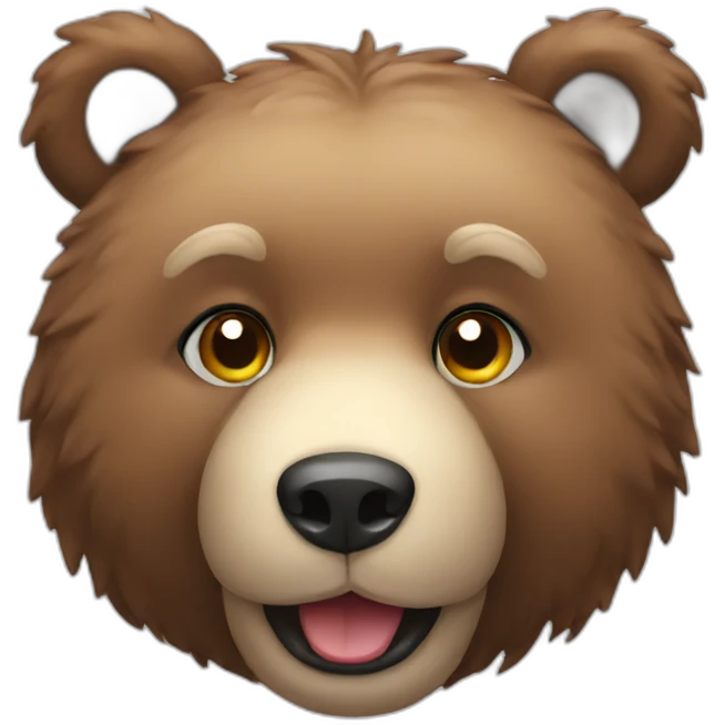 lovely bear emoji