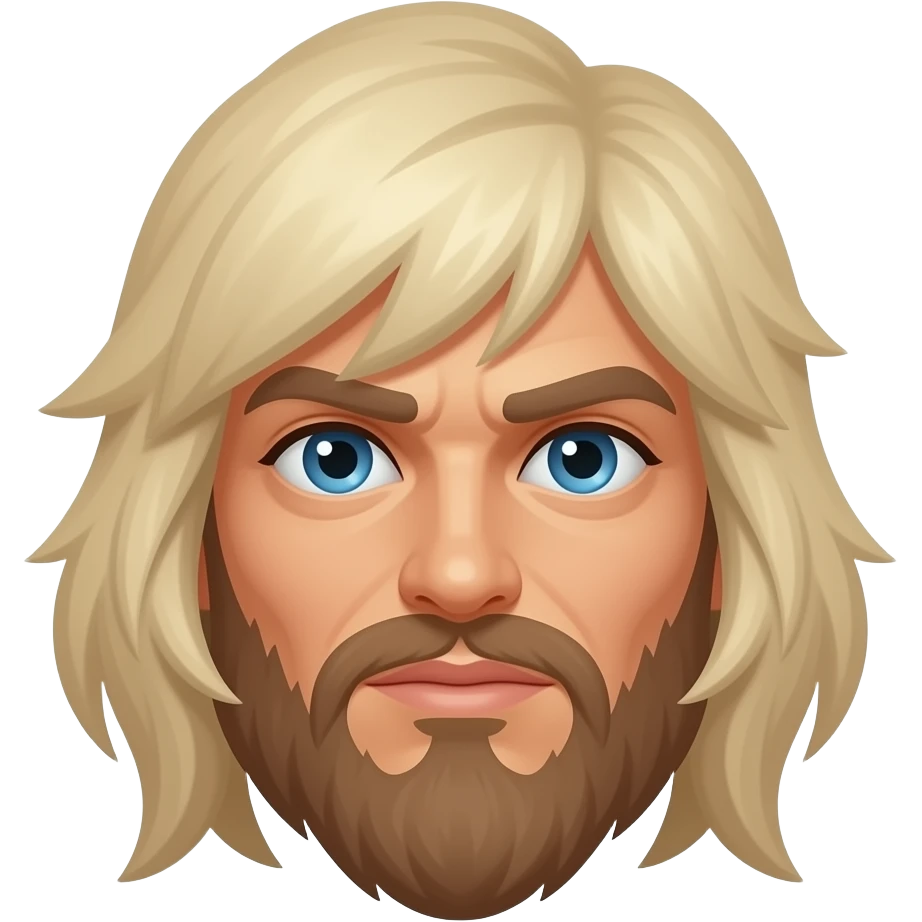 Blue-eyed  Dune Warrior face emoji