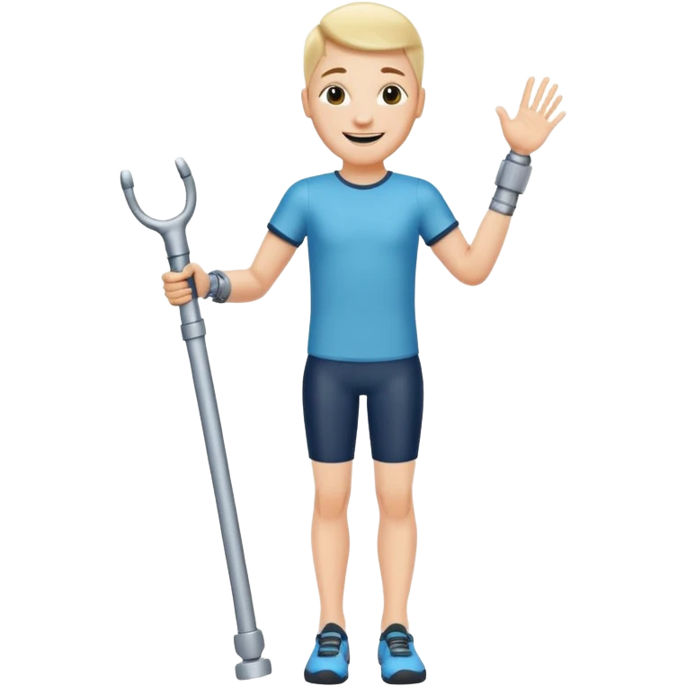 Ich fühle mich fröhlich, weil ich taglich positive Lust habe. Außerdem habe ich gestren Unfall gemacht. Uhhh aber … ich bin stark 💪🏼🦿🦾 emoji