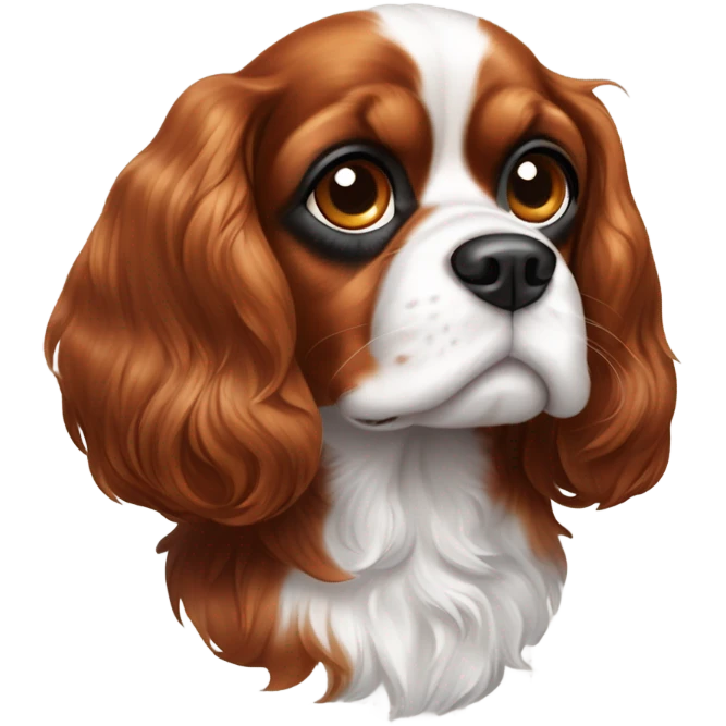 cavalier speaking emoji