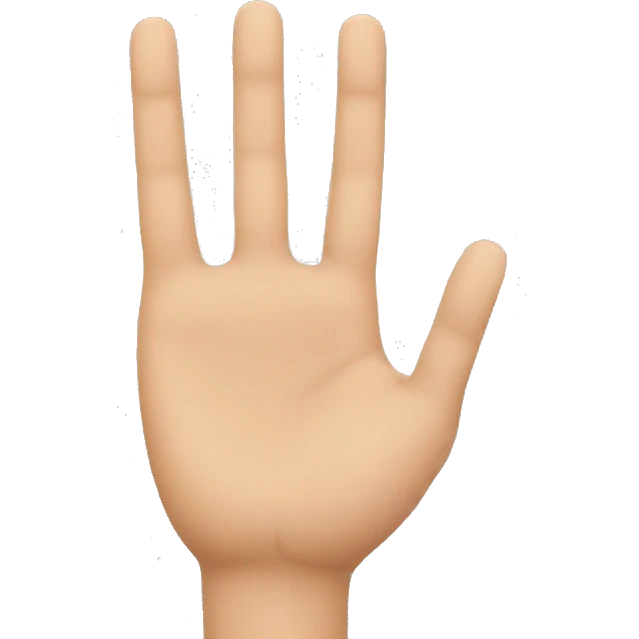 Fingers emoji