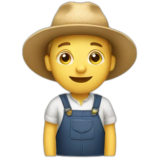 Farmer emoji