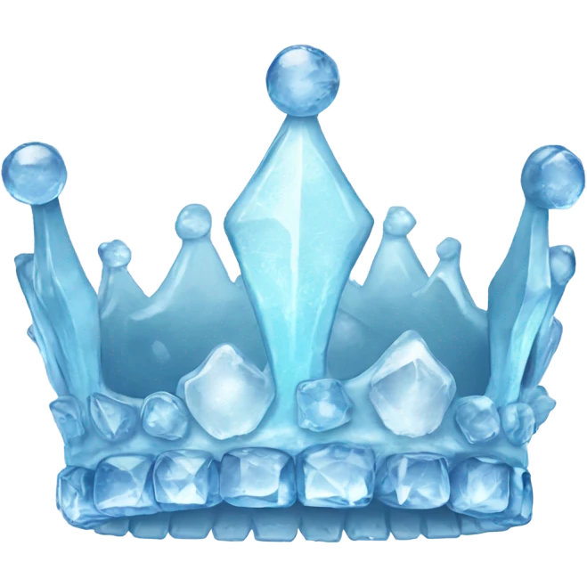crown of ice emoji