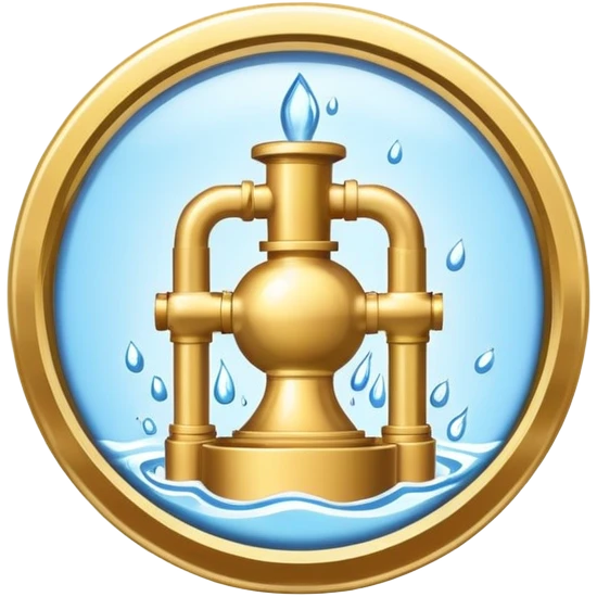 Monopoly water works pro badge  emoji