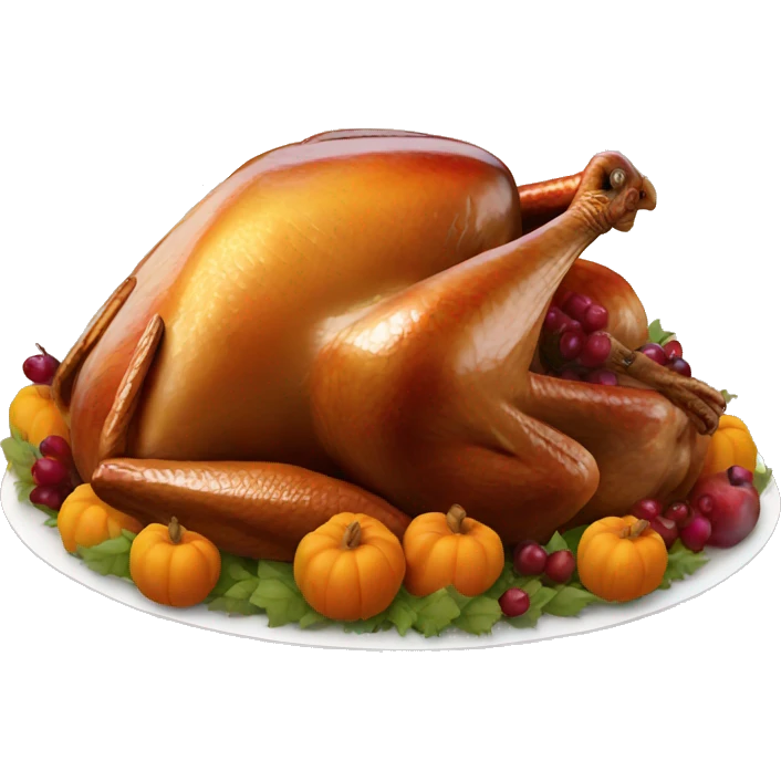 Thanksgiving  turkey emoji