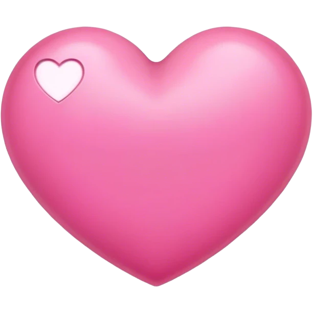 Pink heart emoji