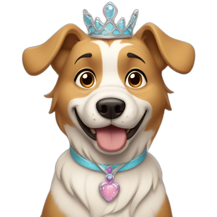 Disney-dog-princess emoji
