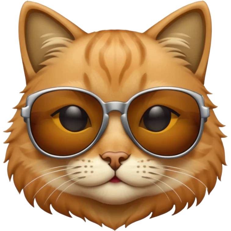 Cat wearing sunglasses emoji