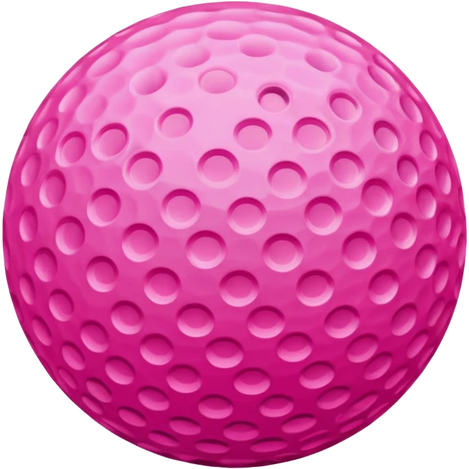 pink golf  emoji