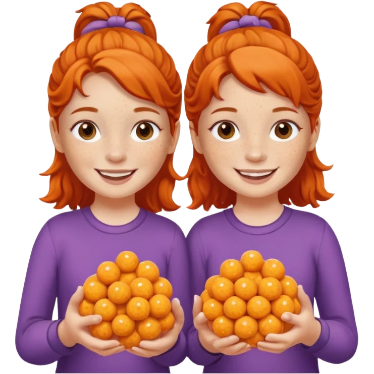 Cheeseball twins emoji