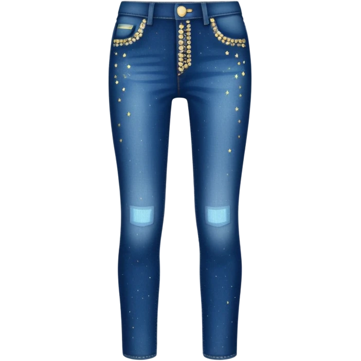 Glittery jeans  emoji