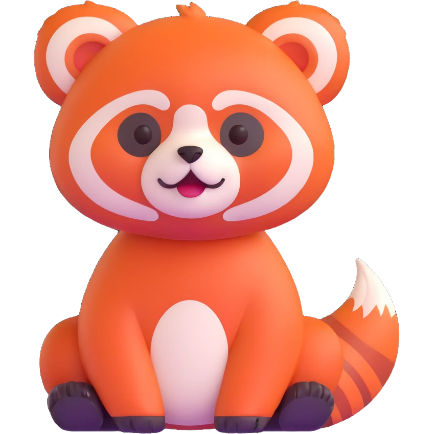 red panda emoji