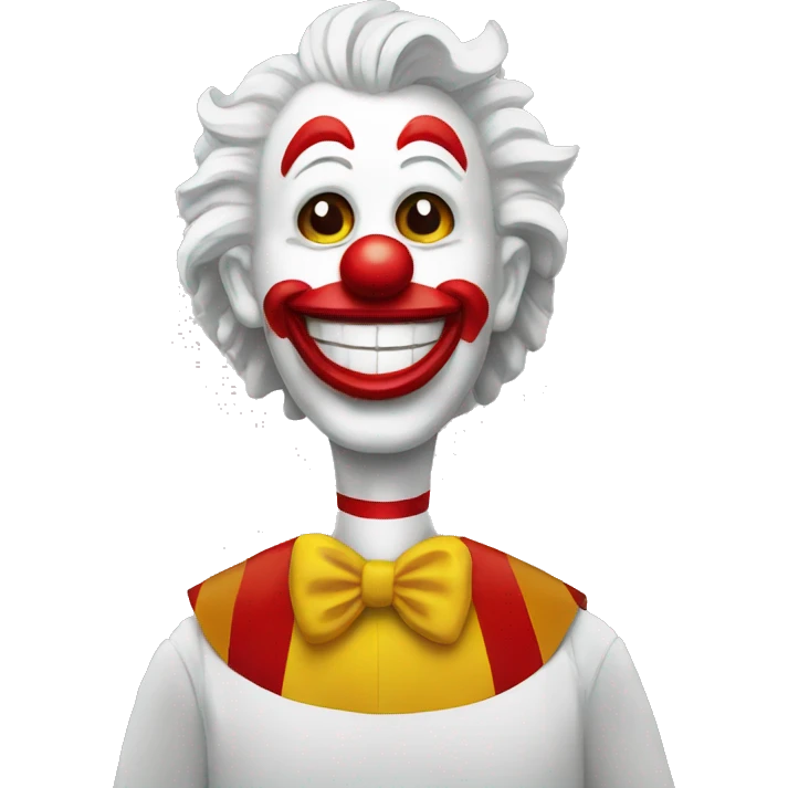mc donald payaso emoji