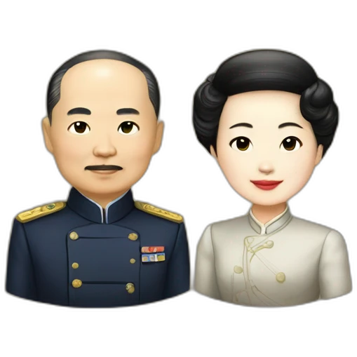 Chiang kai shek and deng xiao ping emoji