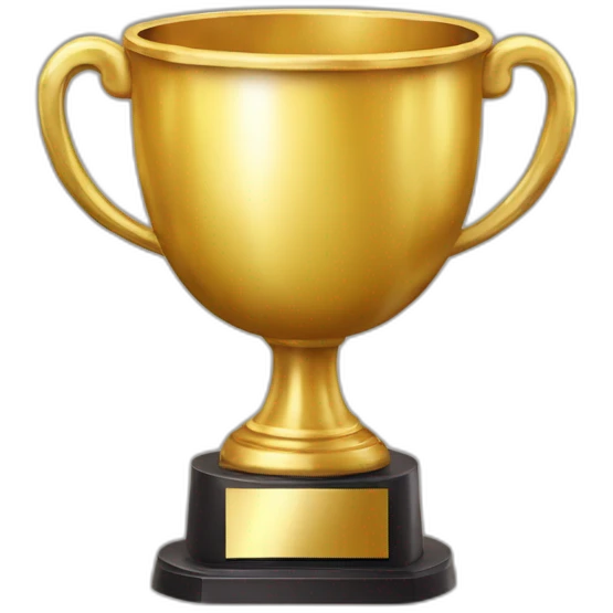 guante de oro trofeo  emoji