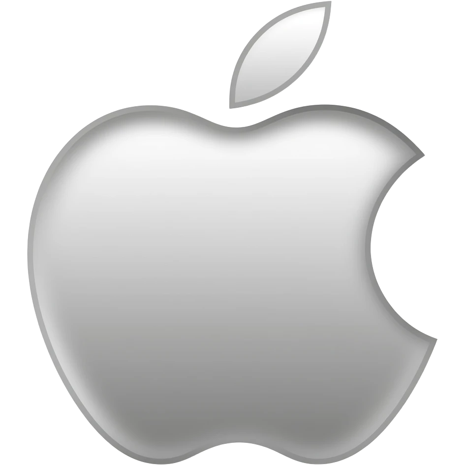 Apple logo emoji